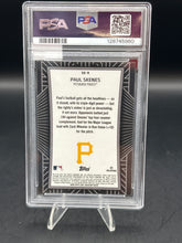 Load image into Gallery viewer, Paul Skenes 2025 Topps Chrome Shadow Etch #SE9 PSA 9
