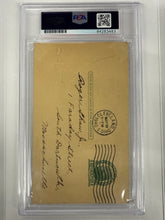 Load image into Gallery viewer, Lou Boudreau Hal Trosky Luke Sewell Ray Mark Al Smith Ben Chapman Auto Postcard PSA Authentication
