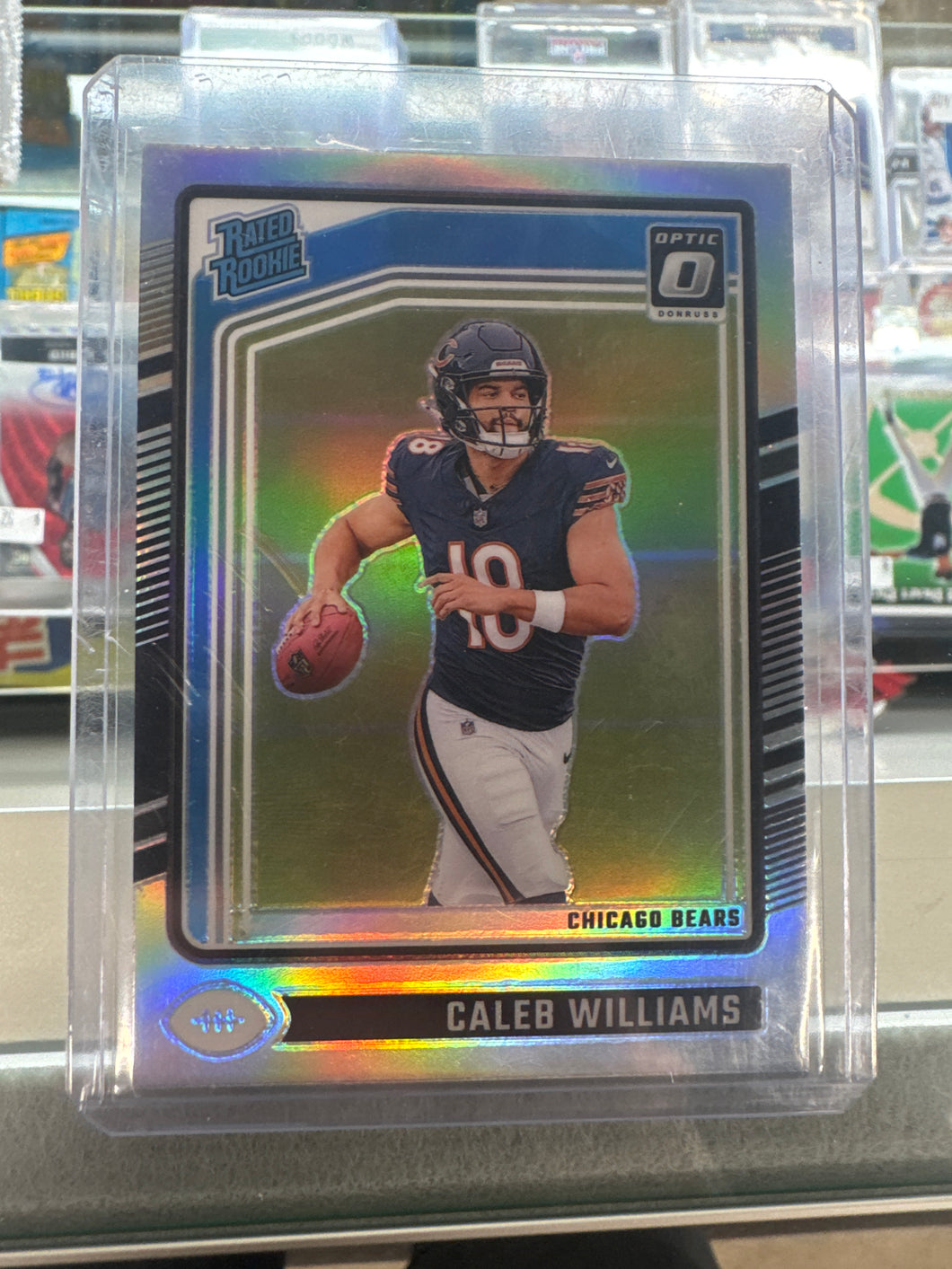 2024 Donruss Optic Caleb Williams Silver 201 Bears