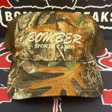 Load image into Gallery viewer, RealTree Edge Mesh Camo Bomber Sports Cards Hat
