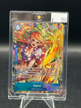 Load image into Gallery viewer, Nami (Alt Art) One Piece OP11 - A Fist of Divine Speed OP11-054 SR
