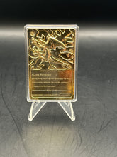 Load image into Gallery viewer, Charizard 23K Gold Plated Pokemon Card w/ Authenticity [CIB]
