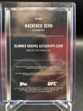 Load image into Gallery viewer, 2024 Topps Midnight UFC #GG-MDN Mackenzie Dern Glimmer Graphs Moon Beam #/49
