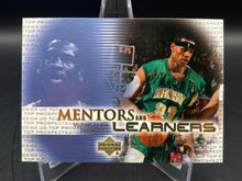 Load image into Gallery viewer, 2003 UD Top Prospects #ML1 Michael Jordan / LeBron James Mentors and Learners
