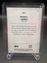 Load image into Gallery viewer, 2023-24 Bowman U Best Bronny James Bowman Masterpieces Gold Refractor #/50
