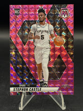 Load image into Gallery viewer, 2024-25 Panini Mosaic #236 Stephon Castle Pink Mosaic #/175
