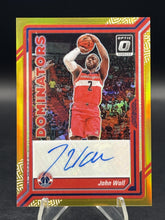Load image into Gallery viewer, 2023-24 Donruss Optic #DS-WAL John Wall Dominators Signatures Gold #/10
