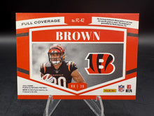 Load image into Gallery viewer, 2023 Panini Plates &amp; Patches #FC-42 Chase Brown Full Coverage Autographs #/25
