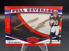 Load image into Gallery viewer, 2023 Panini Plates &amp; Patches #FC-42 Chase Brown Full Coverage Autographs #/25
