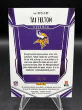 Load image into Gallery viewer, 2025 Panini Phoenix Tai Felton RPS Rookie Patch Autographs Gold Prizm #/10
