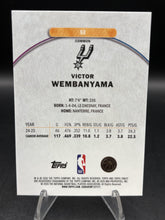 Load image into Gallery viewer, 2025-26 Finest #98 Victor Wembanyama Oil Spill Refractor
