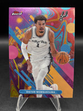 Load image into Gallery viewer, 2025-26 Finest #98 Victor Wembanyama Oil Spill Refractor
