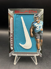 Load image into Gallery viewer, 2025 Panini Black Bhayshul Tuten Sizeable Rookie Memorabilia Emerald #/25
