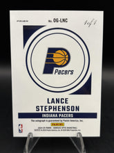 Load image into Gallery viewer, 2024-25 Donruss Optic #OG-LNC Lance Stephenson Opti-Graphs Choice Nebula #/1
