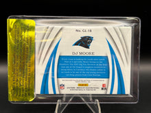 Load image into Gallery viewer, 2018 Panini Immaculate Collection DJ Moore Immaculate Gloves Brand Logos #/15
