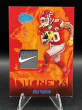Load image into Gallery viewer, 2024 Panini Absolute #AB-IPO Isiah Pacheco Absolute Burners Platinum Nike #/1
