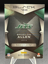 Load image into Gallery viewer, 2024 Panini Black #SR-BAN Braelon Allen Sizeable Rookie Memorabilia Ruby #/10
