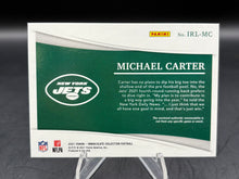 Load image into Gallery viewer, 2021 Panini Immaculate #IRL-MC Michael Carter Immaculate Rookie Insignias #/6
