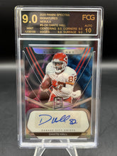 Load image into Gallery viewer, 2020 Panini Spectra #S-DH Dante Hall Signatures Nebula #/2
