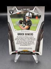 Load image into Gallery viewer, 2025 Panini Phoenix #PAP-BBS Brock Bowers Pandora Patch Nike Laundry Tag #/2
