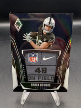 Load image into Gallery viewer, 2025 Panini Phoenix #PAP-BBS Brock Bowers Pandora Patch Nike Laundry Tag #/2
