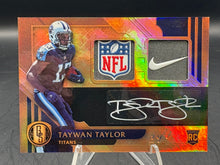 Load image into Gallery viewer, 2017 Panini Gold Standard #267 Taywan Taylor Autographs Double Prime Tag #/1

