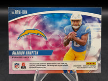 Load image into Gallery viewer, 2025 Absolute Omarion Hampton Rookie Material Autos Nike Jumbo Spectrum #/5
