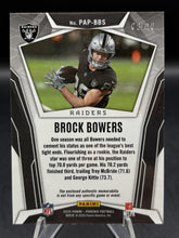 Load image into Gallery viewer, 2025 Panini Phoenix #PAP-BBS Brock Bowers Pandora Patch Gold Prizm #/10

