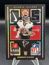 Load image into Gallery viewer, 2022 Panini Encased #RQM-3 Desmond Ridder Rookie Quad Memorabilia Diamond #/1
