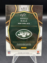Load image into Gallery viewer, 2022 Panini Select Breece Hall Draft Selections Memorabilia Black Prizm #/1

