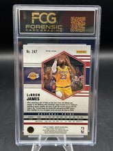 Load image into Gallery viewer, 2020-21 Panini Mosaic #247 LeBron James Mosaic Camo Pink FGC 9.5
