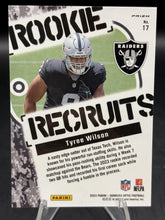 Load image into Gallery viewer, 2023 Donruss Optic #17 Tyree Wilson Rookie Recruits Gold Vinyl #/1
