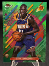 Load image into Gallery viewer, 2025-26 Finest #210 Khaman Maluach Green Refractor #/25
