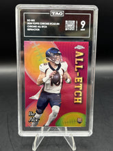 Load image into Gallery viewer, 2024 Topps Chrome #CAE-BN Bo Nix Chrome All-Etch Refractor
