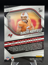Load image into Gallery viewer, 2025 Panini Prizm #283 Baker Mayfield No Huddle Purple #/75
