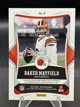 Load image into Gallery viewer, 2021 Panini Certified #4 Baker Mayfield Certified Gamers Mirror #/249

