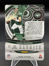 Load image into Gallery viewer, 2023 Panini Spectra #74 Aaron Rodgers Neon Orange Die Cut #/15
