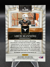 Load image into Gallery viewer, 2025 Panini Prizm Draft Picks Select Arch Manning Youth Explosion Signatures
