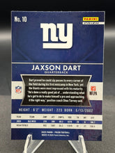 Load image into Gallery viewer, 2025 Panini Prizm #10 Jaxson Dart Flashback Rookie Prizm

