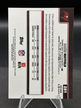 Load image into Gallery viewer, 2025 Topps Chrome #281 Baker Mayfield Football Leather Gold #/50

