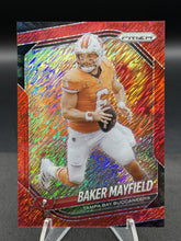 Load image into Gallery viewer, 2025 Panini Prizm #283 Baker Mayfield Red Shimmer #/49
