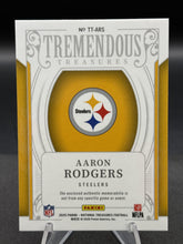 Load image into Gallery viewer, 2025 Panini National Treasures Aaron Rodgers Tremendous Treasures Nike Logo #/2
