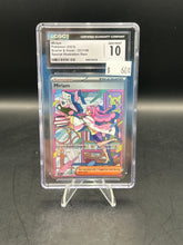 Load image into Gallery viewer, Miriam Pokemon Scarlet &amp; Violet Special Illustratoon Rare 251/198 CGC 10
