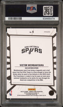 Load image into Gallery viewer, 2023 Panini Donruss Optic My House #6 Victor Wembanyama My House-Holo PSA 10

