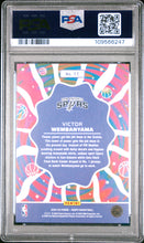 Load image into Gallery viewer, 2024 Panini NBA Hoops Funkadelic #11 Victor Wembanyama PSA 9
