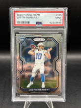 Load image into Gallery viewer, 2020 Panini Prizm #325 Justin Herbert PSA 9
