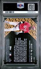 Load image into Gallery viewer, 2025 Topps Update Topps Black Gold Elly De La Cruz Black Gold-Orange Foil PSA 8
