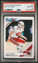 Load image into Gallery viewer, 2019 Panini Donruss #16 Pat Tillman PSA 10
