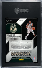 Load image into Gallery viewer, 2016-17 Panini Prizm Mosaic #33 Giannis Antetokounmpo SGC 9.5
