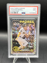 Load image into Gallery viewer, 2024 Topps Chrome #207 Jackson Merrill X-Fractor PSA 9

